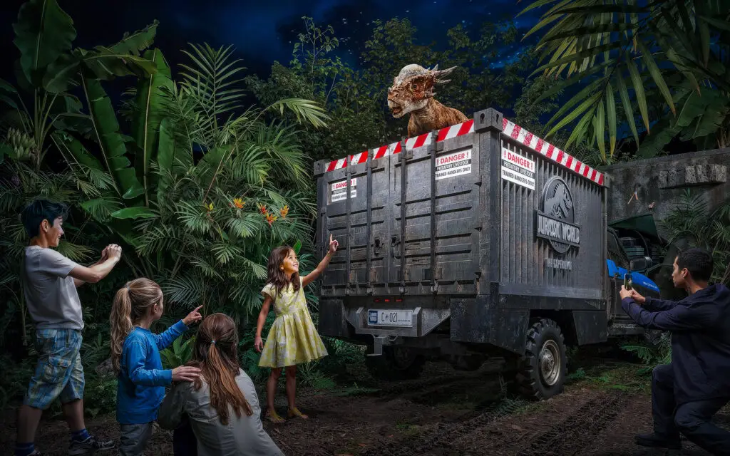 Jurassic World The Experience Stiggy Truck